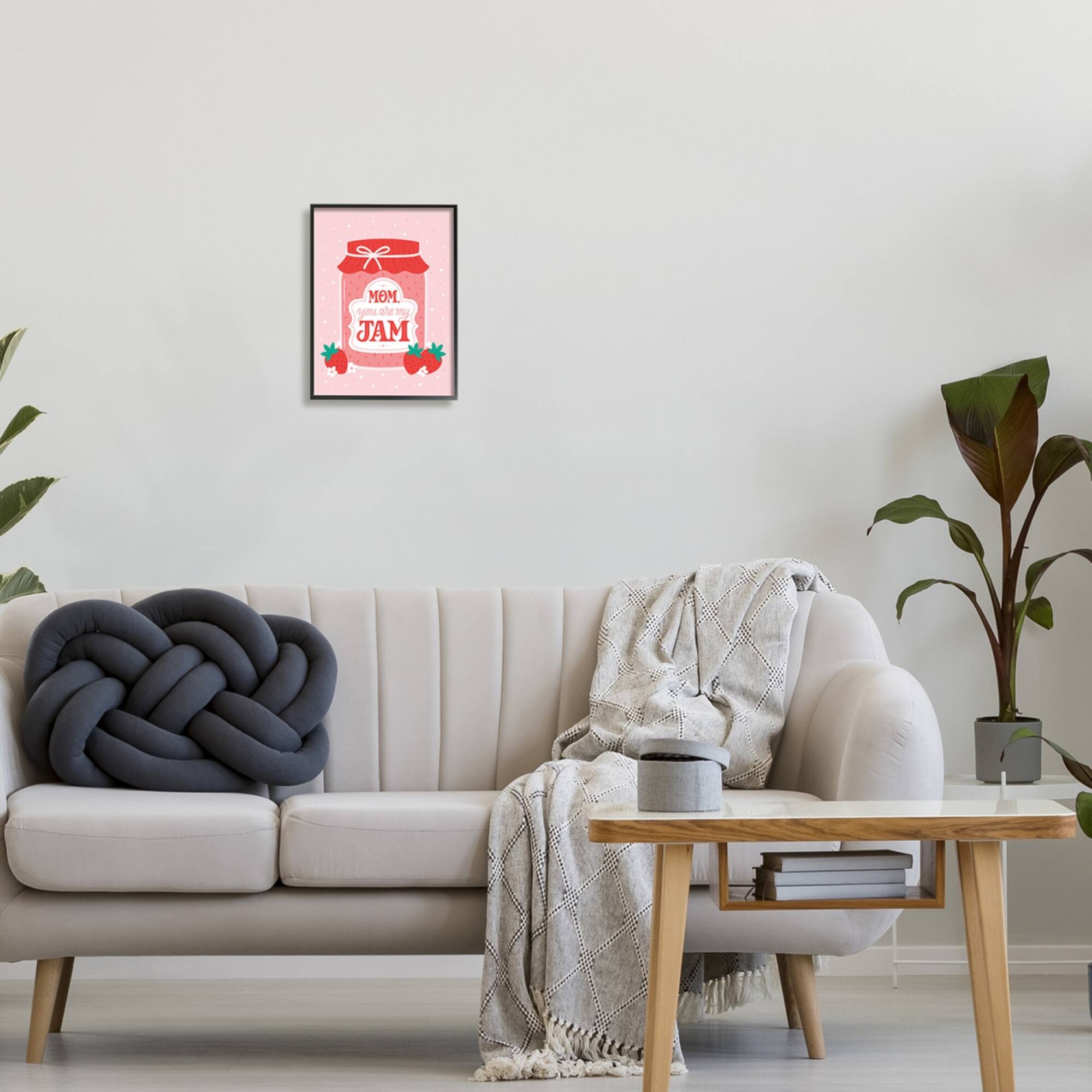 Stupell Industries Mom You Are My Jam Phrase Framed Giclee Art